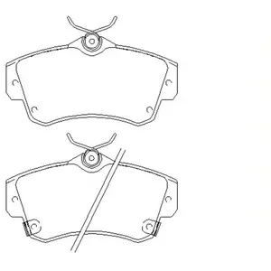 TEXTAR Plaquettes de frein X4 pour CHRYSLER: PT Cruiser (Ref: 2353202) pas cher