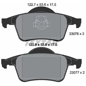 Kit de plaquettes de frein, frein à disque Q+ 2307602 Textar 2307602 pas cher