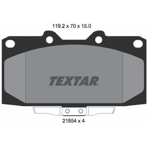 Kit de plaquettes de frein, frein à disque 2185401 Textar 2185401 pas cher