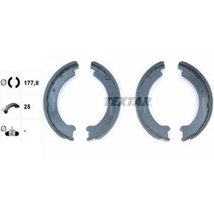 Comparateur de prix : TEXTAR Mâchoires de frein à main pour VOLVO: S70, V70, C70, 850 (Ref: 91046000)