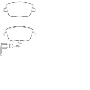Kit de plaquettes de frein, frein à disque Q+ 2358102 Textar 2358102 pas cher