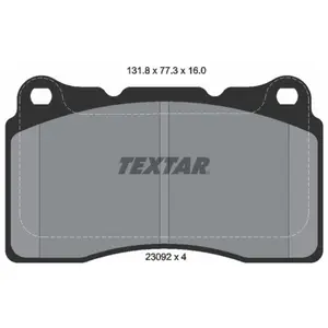 Kit de plaquettes de frein, frein à disque Q+ 2309203 Textar 2309203 pas cher