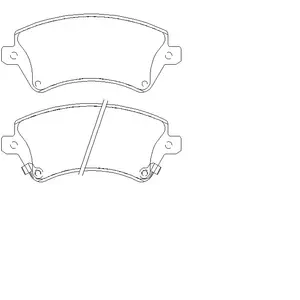 TEXTAR Plaquettes de frein X4 pour TOYOTA: Corolla (Ref: 2376601) pas cher