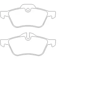 TEXTAR Plaquettes de frein X4 pour MINI: MINI (Ref: 2328101) pas cher