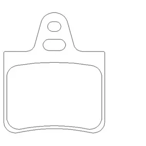TEXTAR Plaquettes de frein X4 pour CITROËN: Xantia, XM (Ref: 2016203) pas cher