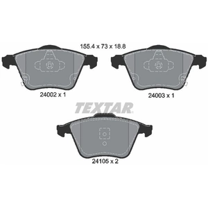 Kit de plaquettes de frein, frein à disque 2400201 Textar 2400201 pas cher