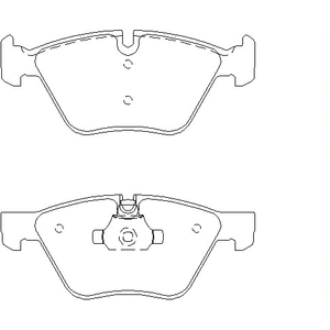 TEXTAR Plaquettes de frein X4 pour BMW: Série 3, Z4, X1 (Ref: 2379401) pas cher