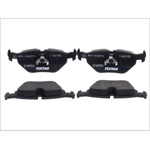 TEXTAR Plaquettes de frein X4 pour BMW: Série 3, Z3, Z1 (Ref: 2160702) pas cher