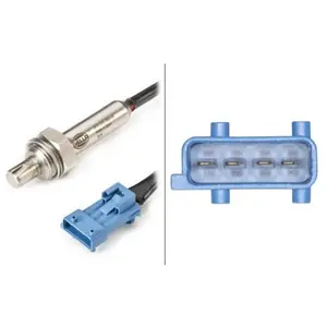 HELLA 6PA 358 066-081 Sonde lambda - 4pôle - Câble: 520mm pas cher