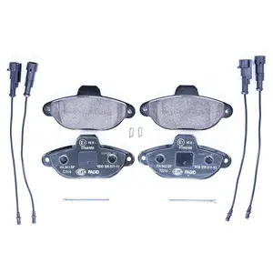 HELLA PAGID Plaquettes de frein X4 pour FIAT: 500 & FORD: Ka (Ref: 8DB 355 019-931) pas cher