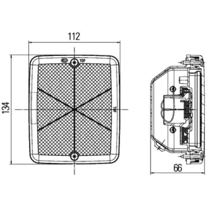 HELLA Feu arrière (Ref: 2SA 013 236-361)