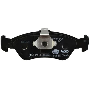 Kit de plaquettes de frein, frein à disque 8DB 355 014-401 Hella Pagid GmbH 8DB355014401 pas cher