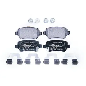 Kit de plaquettes de frein, frein à disque 8DB 355 018-781 Hella Pagid GmbH 8DB355018781 pas cher