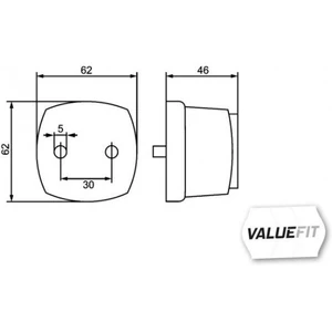 HELLA Valuefit 9El 357 012-121 Disperseur pas cher
