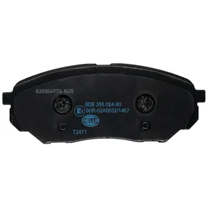 Kit de plaquettes de frein, frein à disque 8DB 355 024-901 Hella Pagid GmbH 8DB355024901 pas cher