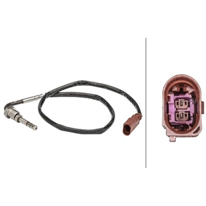 Comparateur de prix : HELLA Palpeur, température des gaz pour VOLKSWAGEN: Tiguan (Ref: 6PT 358 181-011)