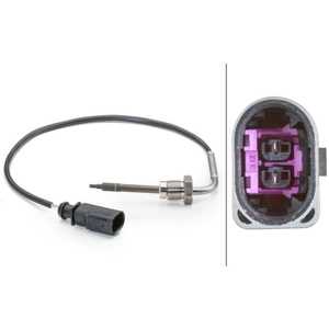 Capteur De Température Des Gaz D'échappement Hella 6pt 014 494-241 pas cher