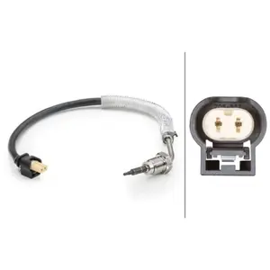 Comparateur de prix : Capteur De Température Des Gaz D'échappement Hella 6pt 014 494-191