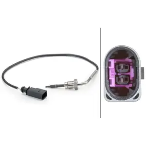 Capteur De Température Des Gaz D'échappement Hella 6pt 014 494-101 pas cher