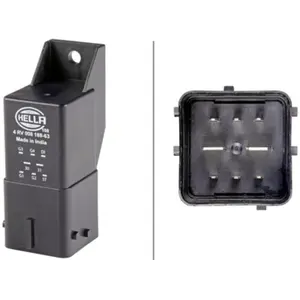 Comparateur de prix : HELLA 4RV 008 188-631 Temporisateur de préchauffage - 12V - Nombre de connexions: 8