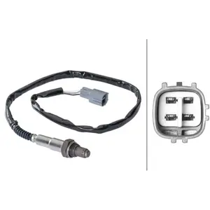 Comparateur de prix : HELLA 6PA 358 103-051 Sonde lambda - 4pôle - Câble: 660mm