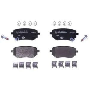 Kit De Plaquettes De Frein, Frein À Disque 8db 355 037-951 Hella Mercedes-Benz; Nissan; Renault Hella 8db355037951 pas cher