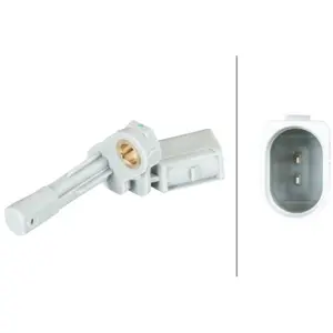 Comparateur de prix : HELLA 6PU 012 806-611 Capteur, vitesse de roue - 2pôle - Longueur totale: 77mm