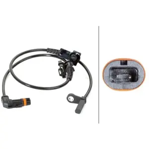 Comparateur de prix : HELLA 6PU 230 040-011 Capteur, vitesse de roue - Câble: 731mm