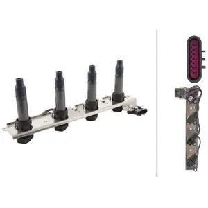 Bobine d'allumage HELLA 5DA 230 035-621 pas cher