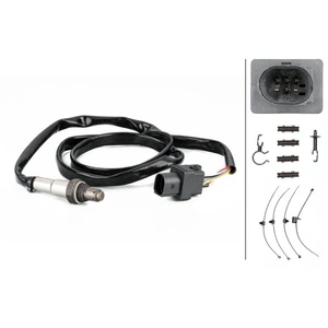 Comparateur de prix : HELLA 6PA 358 103-121 Sonde lambda - 6pôle - Câble: 1240mm - avec monture