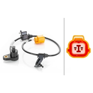 Comparateur de prix : HELLA 6PU 230 040-861 Capteur, vitesse de roue - 2pôle - avec support