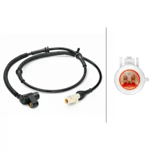 Comparateur de prix : HELLA 6PU 230 040-361 Capteur, vitesse de roue - 2pôle - Essieu avant - avec support