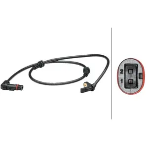 HELLA 6PU 012 679-361 Capteur, vitesse de roue - 2pôle - Câble: 760mm pas cher