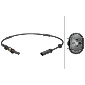 Comparateur de prix : HELLA 6PU 012 679-391 Capteur, vitesse de roue - 2pôle - Câble: 560mm