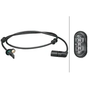 Comparateur de prix : HELLA 6PU 012 679-471 Capteur, vitesse de roue - 2pôle - Câble: 920mm