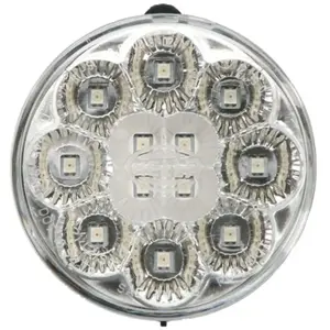 Comparateur de prix : Feu arrière LED rond blanc diamètre 66mm HELLA 2SB009001401