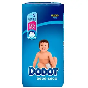 Comparateur de prix : Dodot Couches Par étapes Taille 5 54 Unités
