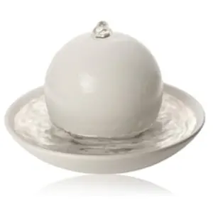 Primavera Duftbrunnen Rondo Duftbrunnen Rondo Cremeweiss-mat pas cher