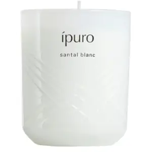 ipuro Exclusive Santal Blanc bougie parfumée 270 g pas cher