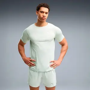 PUMA T-shirt de running CLOUDSPUN Homme, Vêtements, Vert, S