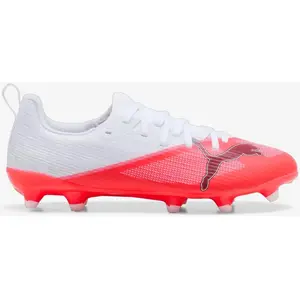 PUMA Chaussures de football ULTRA 7 MATCH FG/AG Enfant et Adolescent, Chaussures, Rouge, 33