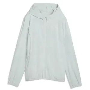 PUMA Veste tissée à imprimés Run Velocity Femme, Vêtements, Vert, L pas cher