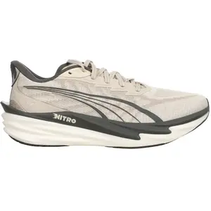Puma Deviate Nitro 4 Chaussure de running sans stabilisateurs Hommes - beige, gris, Taille 42 pas cher