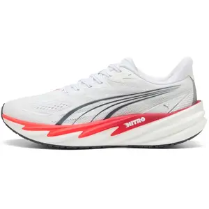 Puma - Velocity Nitro 5 - Chaussures running homme PUMA White-Ultra Red - 43