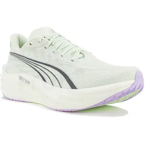 Puma - Deviate Nitro 4 - Chaussures running femme Sage Glow-Moody Gray - 38.5 pas cher