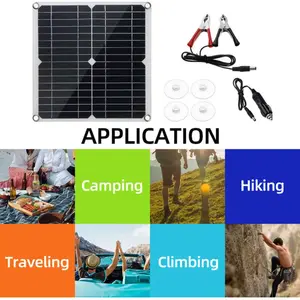 YYV Kit De Panneau Solaire 20 Watts 12 Volts Monocristallin + Contrleu...Vendu parmanomano