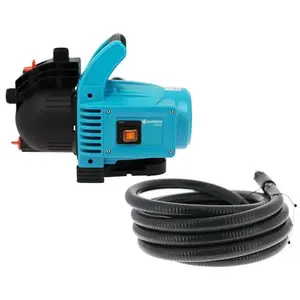 Comparateur de prix : Pompe auto-amorçante - Kit pompe d'arrosage 3000/4 Classic de Gardena