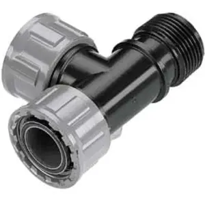 Gardena Té pour clarinette d'arrosage enterré 26/34 - 2 femelles et  1 mâle pas cher
