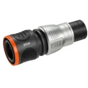 Comparateur de prix : Raccord aquastop premium 13 mm 1/2" 15 mm 5/8" GARDENA - 18253-50