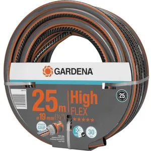 Comparateur de prix : Gardena 18083-20 tuyau d'arrosage 25 m Au-dessus du sol Gris, Orange